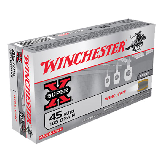 WIN WINCLEAN 45ACP 185GR 50/10 - Sale